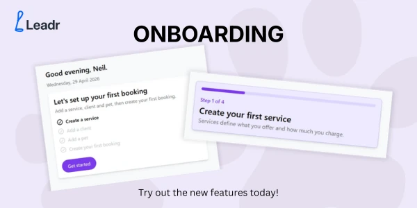 Screenshot showing the onboarding wizard